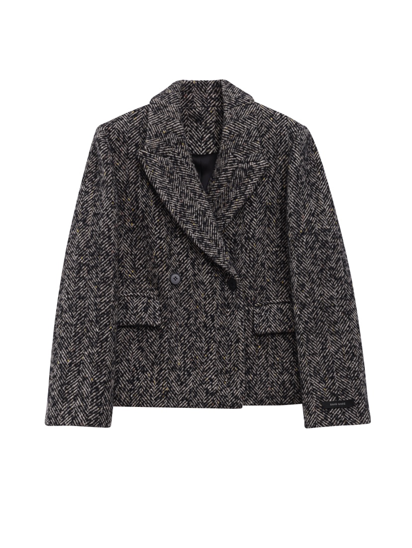 HER韓國代購㊣女士新品職業25秋冬推薦時尚真品休閑人氣夾克HANNA21夾克圖色2