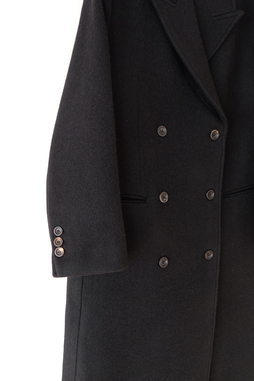 SORBET韓國直郵㊣女裝新品職業真品25秋冬人氣中長款大衣雙層SORBET/flat white中長款大衣