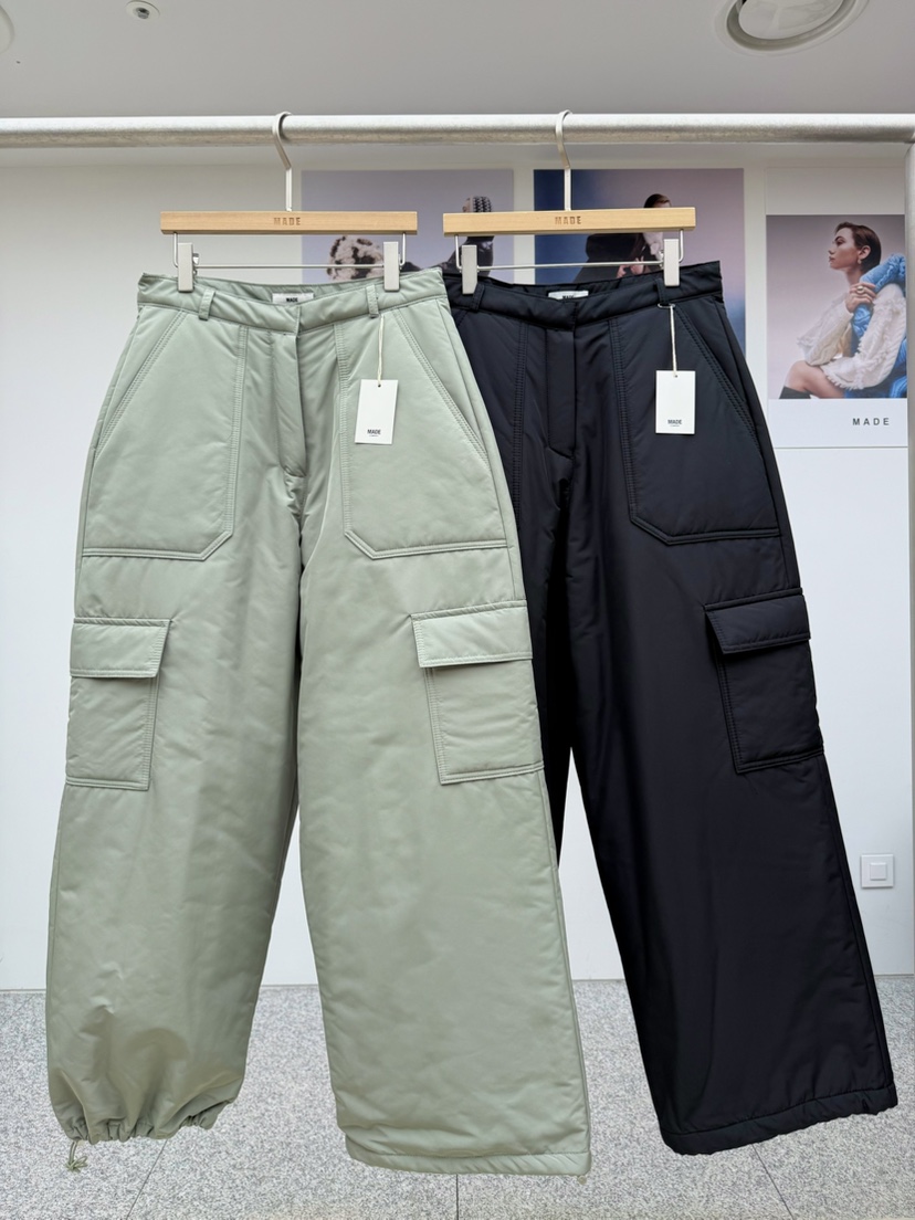 MADE-P韓國直郵㊣女裝新款真品25秋冬職業時尚休閑熱賣休閑褲MADE-P休閑褲