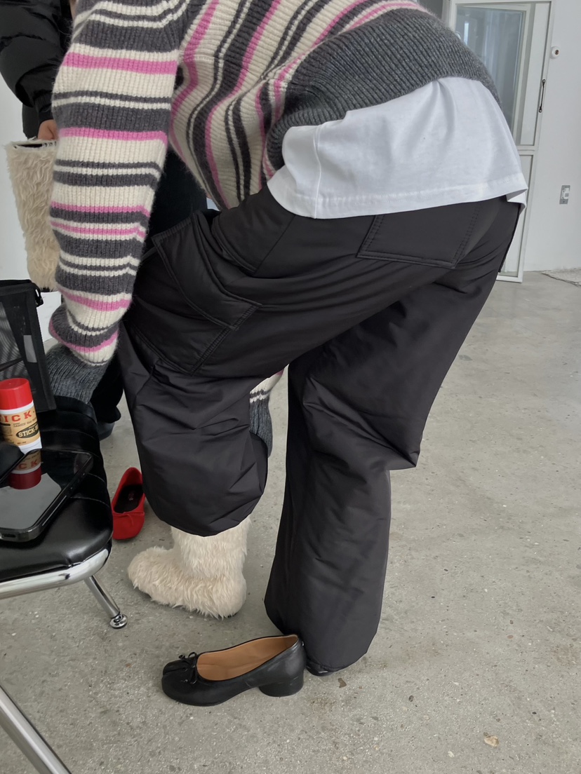 MADE-P韓國直郵㊣女裝新款真品25秋冬職業時尚休閑熱賣休閑褲MADE-P休閑褲