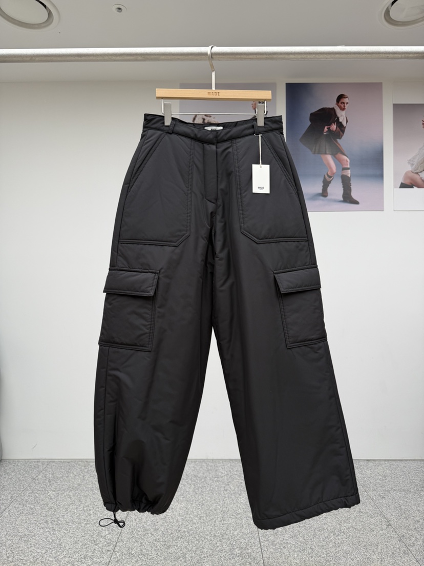 MADE-P韓國直郵㊣女裝新款真品25秋冬職業時尚休閑熱賣休閑褲MADE-P休閑褲圖色2