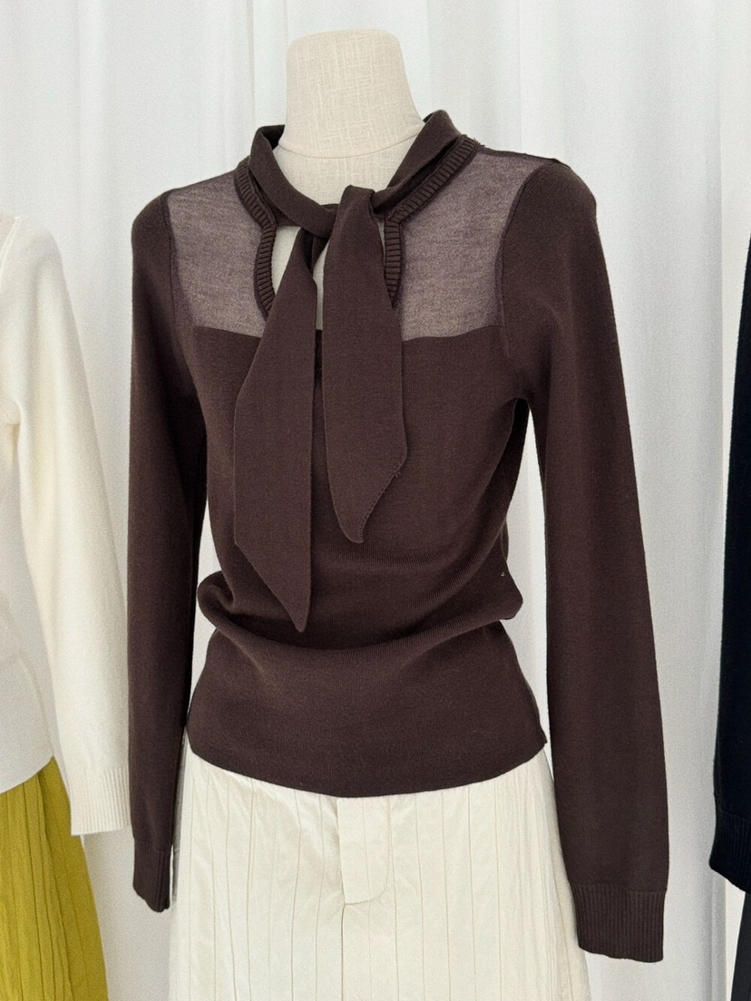 OLA東大門㊣代購女士新品真品職業25秋冬推薦熱賣人氣針織衫mellor/OLA針織衫