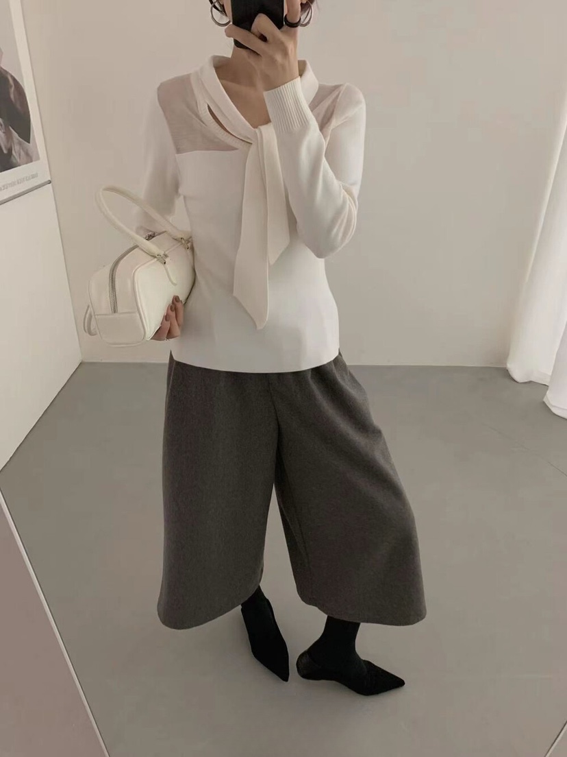 OLA東大門㊣代購女士新品真品職業25秋冬推薦熱賣人氣針織衫mellor/OLA針織衫