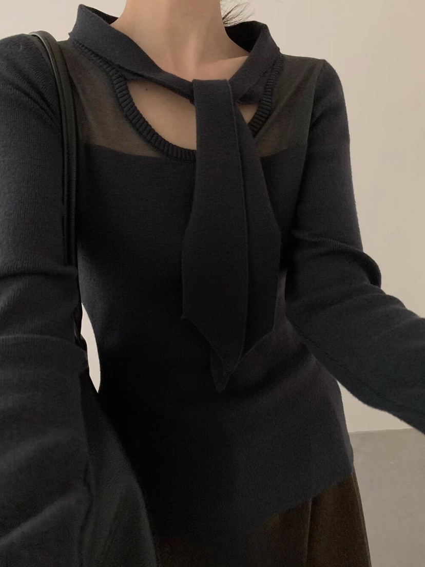 OLA東大門㊣代購女士新品真品職業25秋冬推薦熱賣人氣針織衫mellor/OLA針織衫