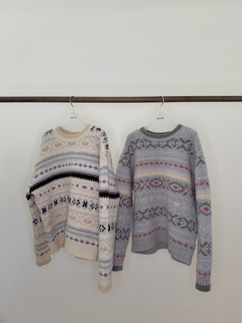 ERUME韓國直郵㊣女裝新款人氣25秋冬推薦真品熱賣針織衫羊毛ERUME針織衫