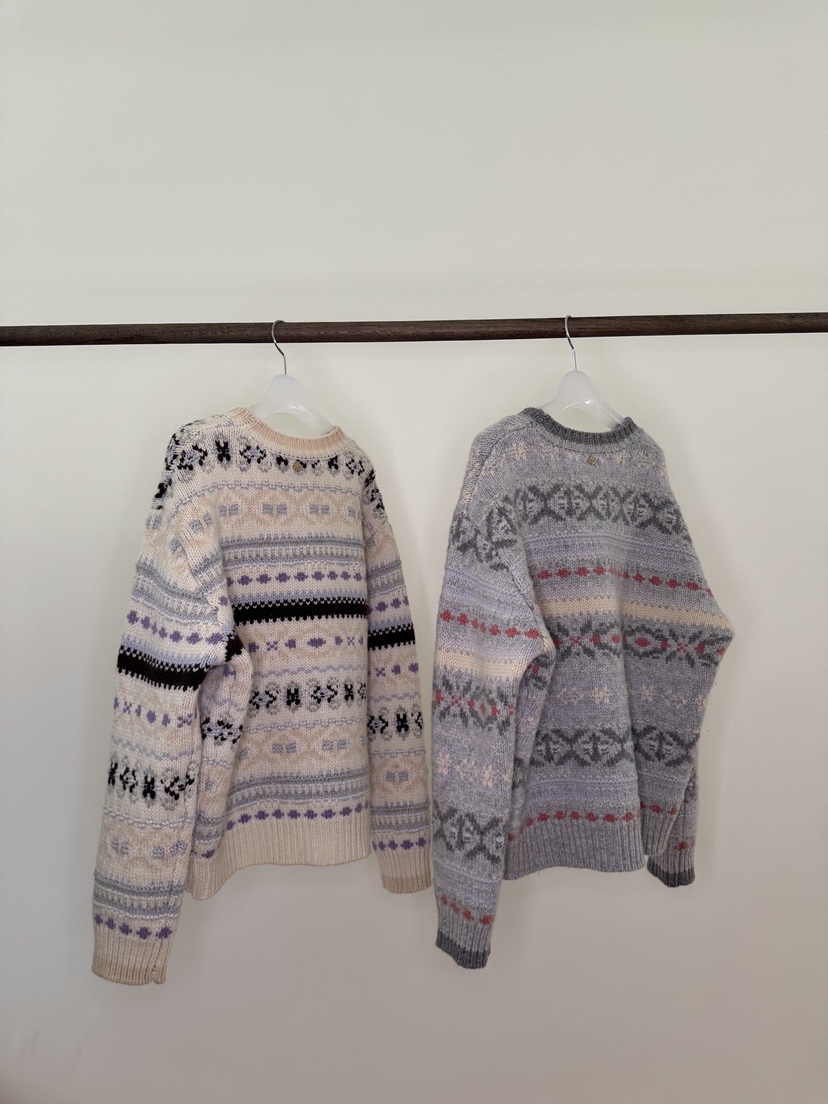 ERUME韓國直郵㊣女裝新款人氣25秋冬推薦真品熱賣針織衫羊毛ERUME針織衫