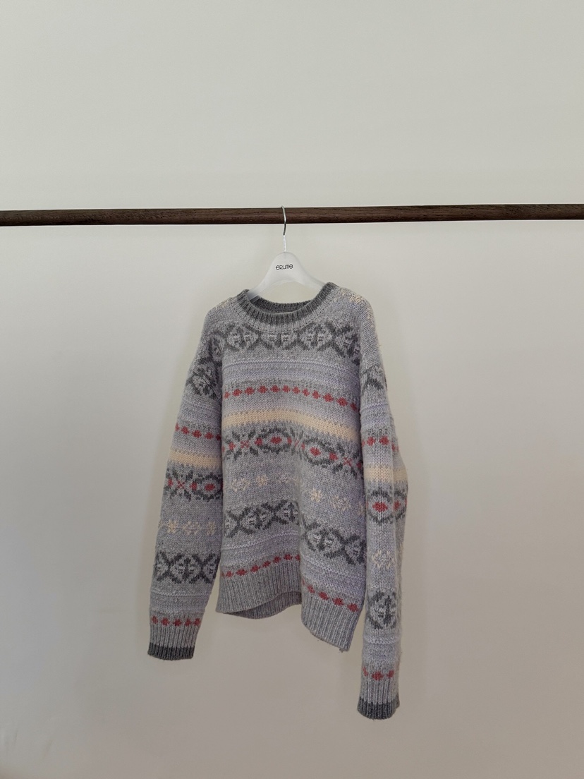 ERUME韓國直郵㊣女裝新款人氣25秋冬推薦真品熱賣針織衫羊毛ERUME針織衫圖色2