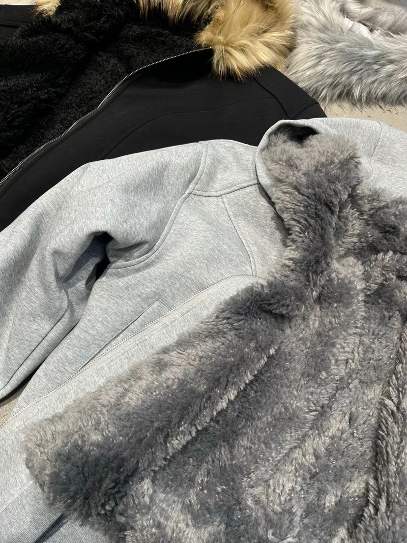 KSUBI韓國直郵㊣女士新品25秋冬推薦時尚夾克連帽拉鏈衫加絨KSUBI夾克