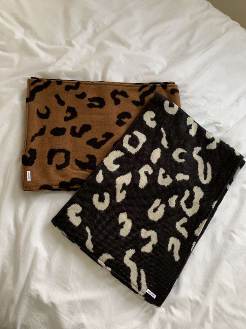 EYEL東大門㊣實拍女士新款人氣25秋冬推薦圍巾披肩豹紋圍巾EYEL圍巾/披肩