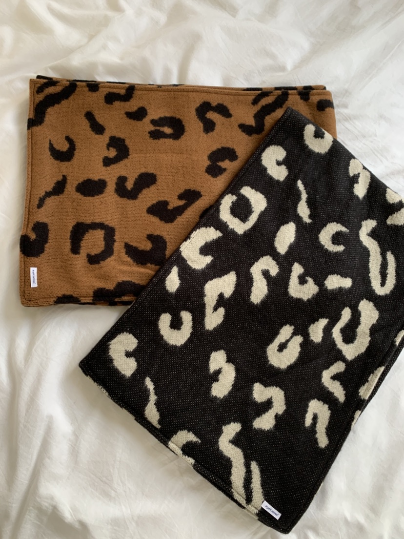 EYEL東大門㊣實拍女士新款人氣25秋冬推薦圍巾披肩豹紋圍巾EYEL圍巾/披肩