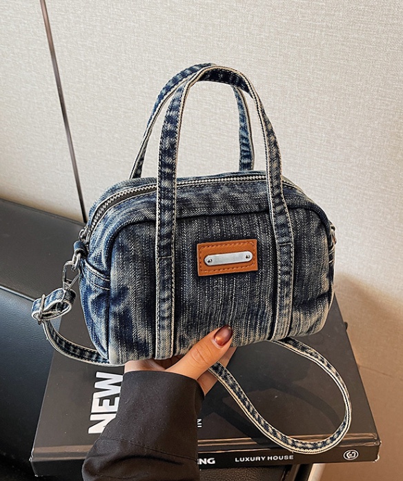 POSH BLUE韓國代購㊣女士新品時尚熱賣單肩斜跨包迷你包水洗POSH BLUE單肩/斜跨包