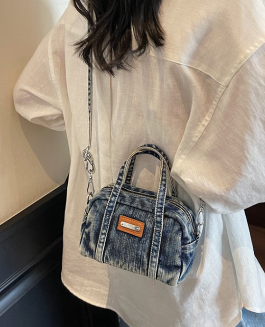 POSH BLUE韓國代購㊣女士新品時尚熱賣單肩斜跨包迷你包水洗POSH BLUE單肩/斜跨包