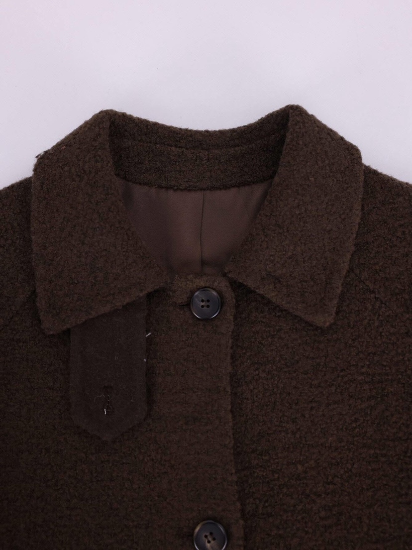 HER東大門㊣直郵女士新品熱賣時尚推薦職業休閑人氣中長款大衣HANNA21中長款大衣