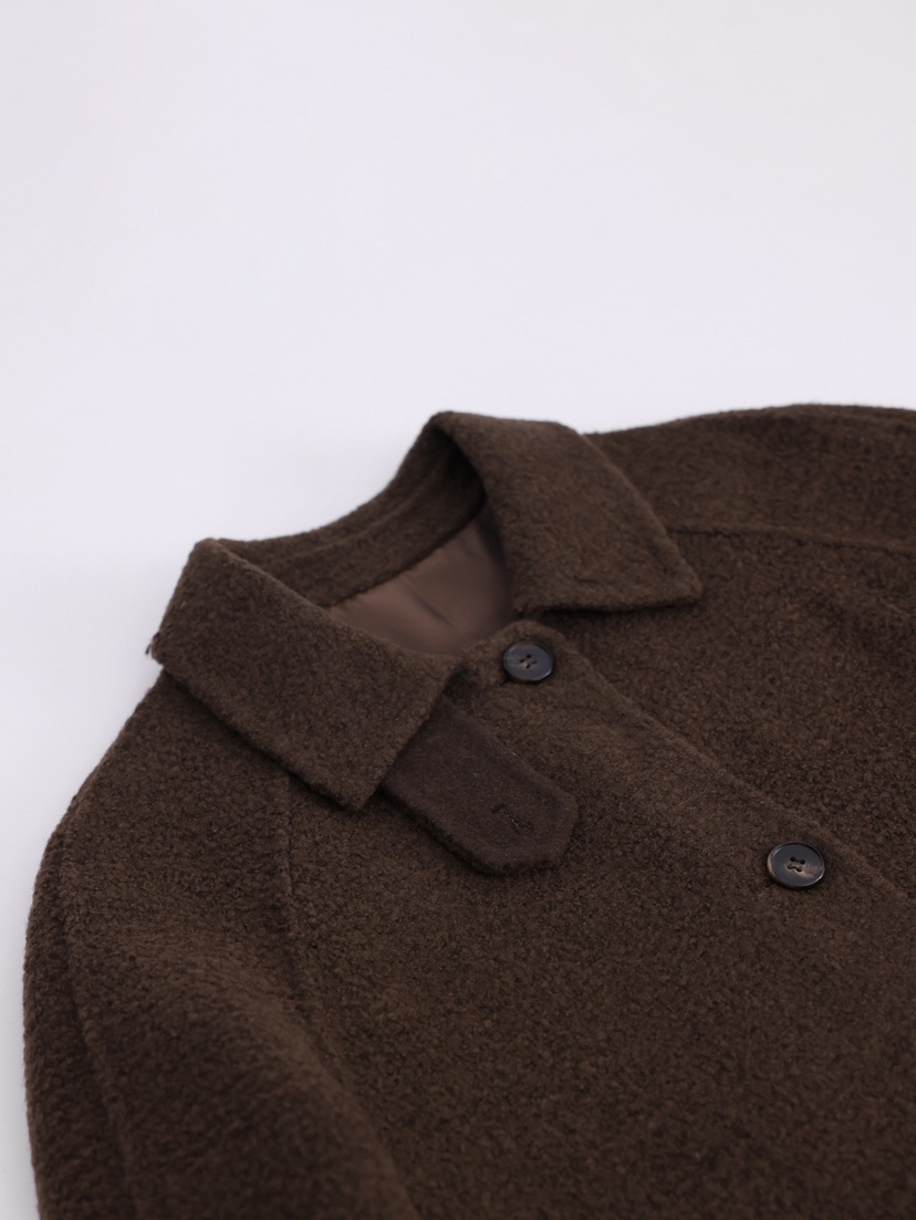 HER東大門㊣直郵女士新品熱賣時尚推薦職業休閑人氣中長款大衣HANNA21中長款大衣