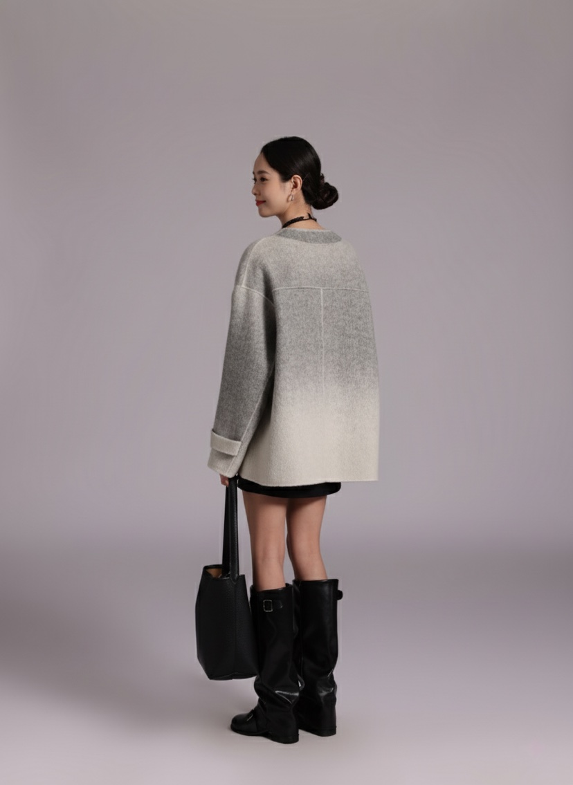 HER東大門㊣直郵女裝新品熱賣真品人氣休閑時尚推薦25秋冬夾克HANNA21夾克