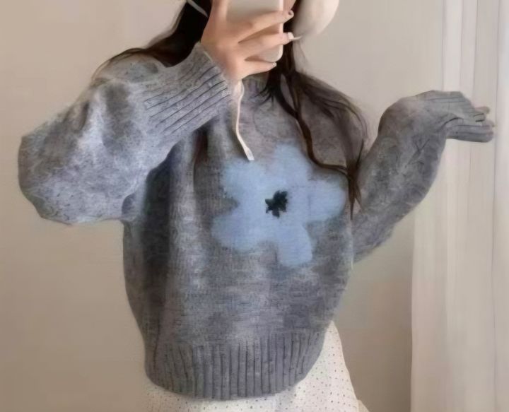 BLING BLING-S東大門㊣直郵女士新款25秋冬推薦時尚針織衫BLING BLING-S針織衫圖色3