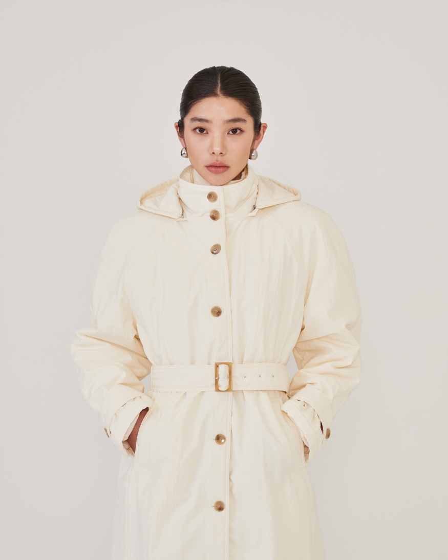 STAGE東大門㊣實拍女士新款推薦休閑熱賣時尚職業人氣長款棉服STAGE長款棉服