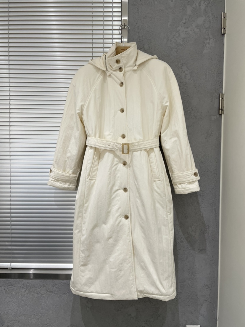 STAGE東大門㊣實拍女士新款推薦休閑熱賣時尚職業人氣長款棉服STAGE長款棉服圖色1