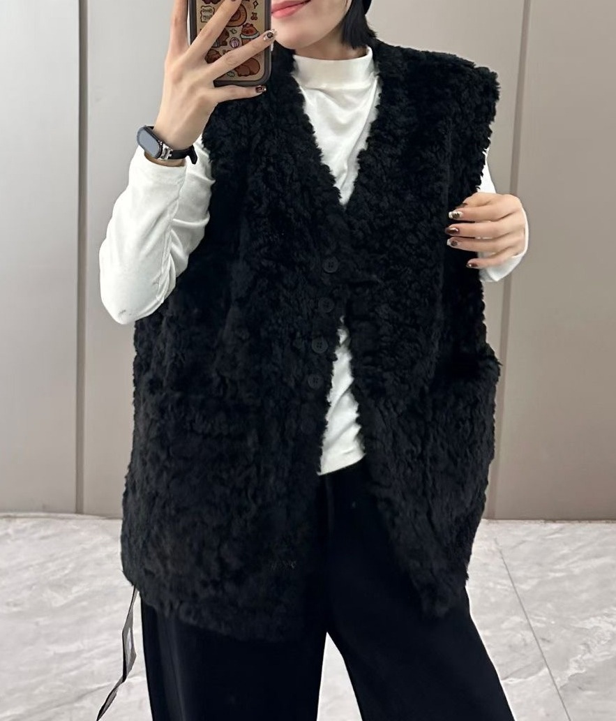 OLA韓國代購㊣女士新款25秋冬人氣熱賣職業真品休閑推薦馬甲mellor/OLA馬甲