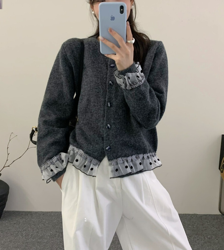 OLA東大門㊣直郵女裝新品休閑人氣真品時尚推薦25秋冬針織衫mellor/OLA針織衫