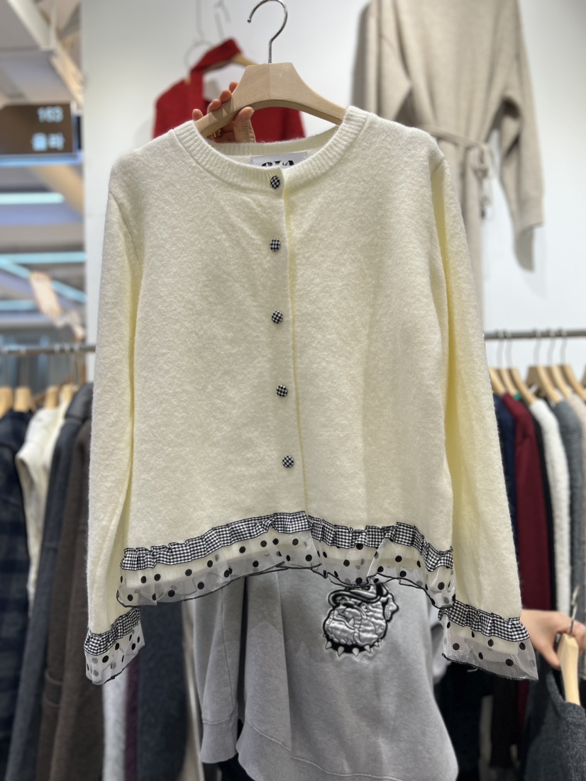 OLA東大門㊣直郵女裝新品休閑人氣真品時尚推薦25秋冬針織衫mellor/OLA針織衫圖色1