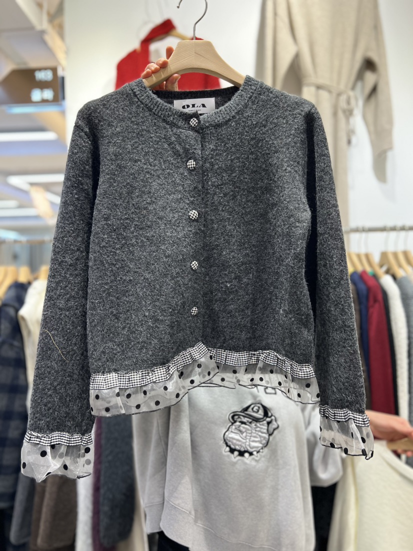 OLA東大門㊣直郵女裝新品休閑人氣真品時尚推薦25秋冬針織衫mellor/OLA針織衫圖色2