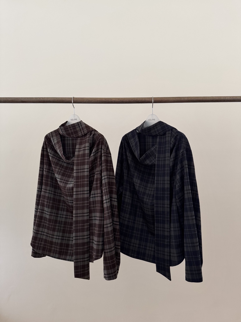 ERUME東大門㊣直郵女裝新款人氣時尚熱賣25秋冬休閑襯衫蕾絲衫ERUME襯衫/蕾絲衫