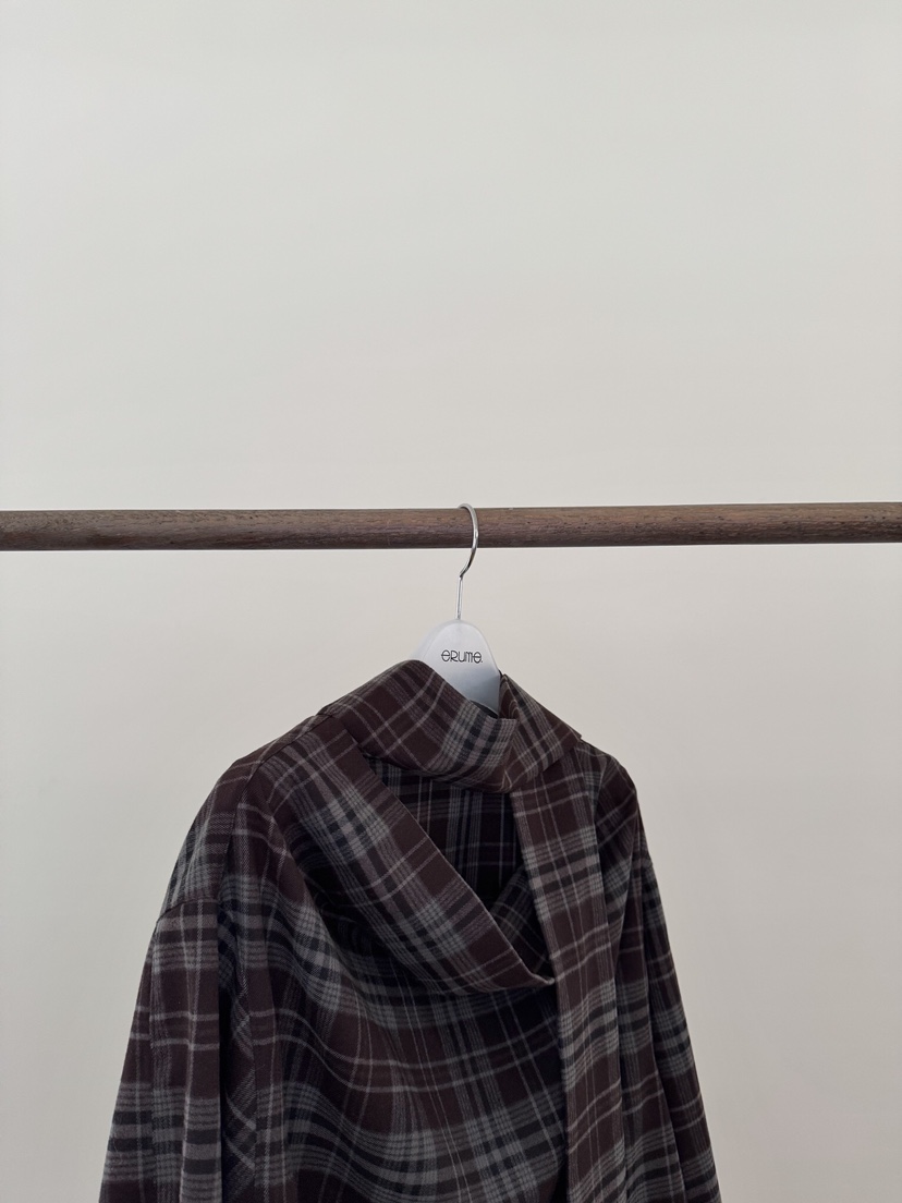 ERUME東大門㊣直郵女裝新款人氣時尚熱賣25秋冬休閑襯衫蕾絲衫ERUME襯衫/蕾絲衫