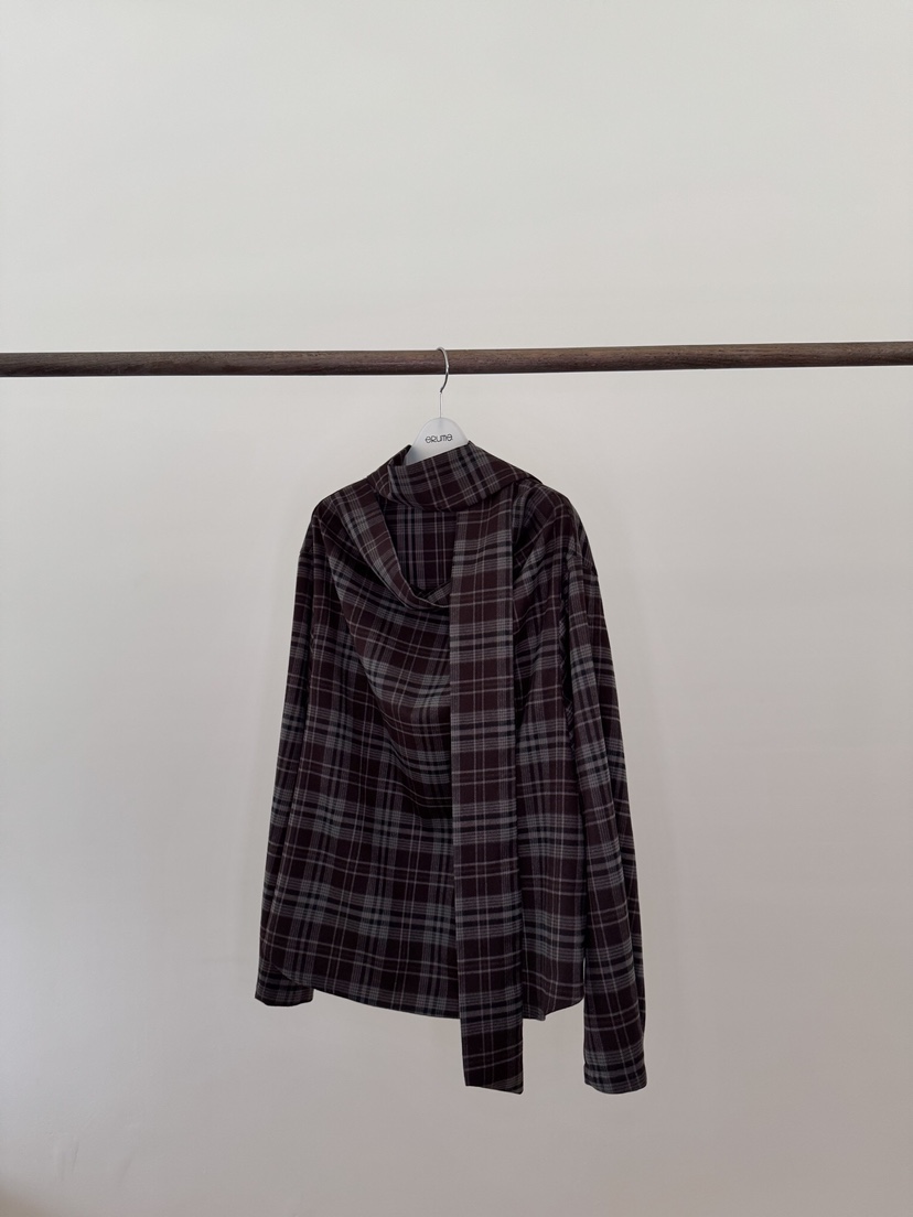 ERUME東大門㊣直郵女裝新款人氣時尚熱賣25秋冬休閑襯衫蕾絲衫ERUME襯衫/蕾絲衫圖色1