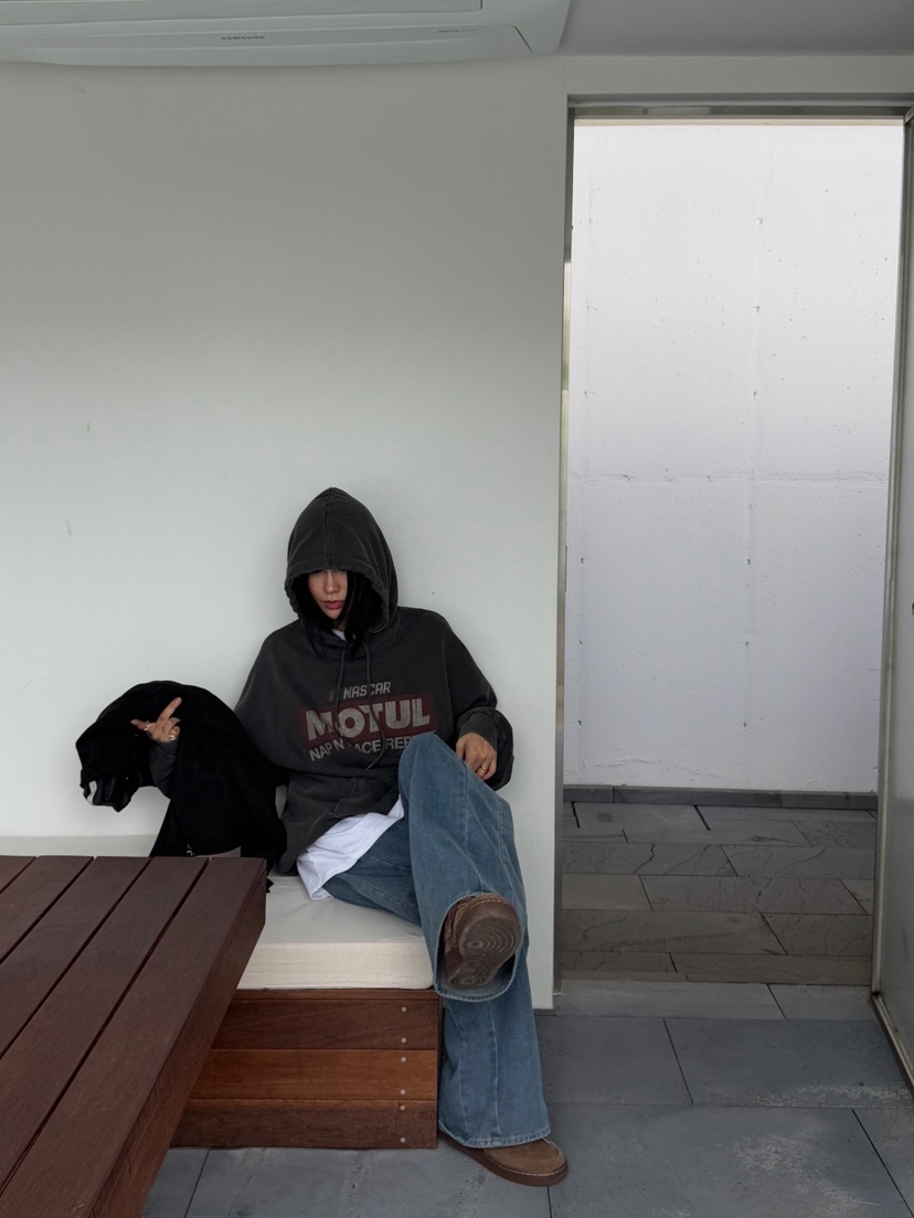 KSUBI韓國直郵㊣女士新品人氣25秋冬熱賣休閑時尚真品職業衛衣KSUBI衛衣