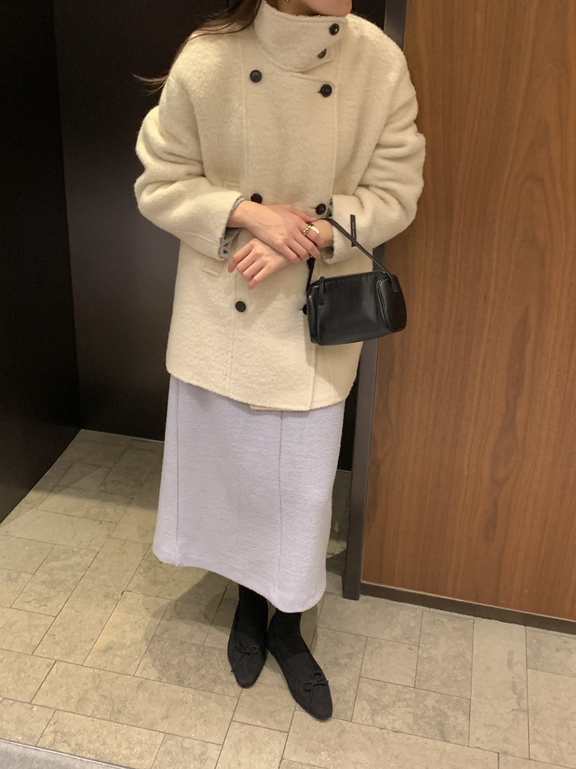 BIEN GARDER韓國代購㊣女裝新品熱賣時尚休閑職業短款大衣BIEN GARDER短款大衣