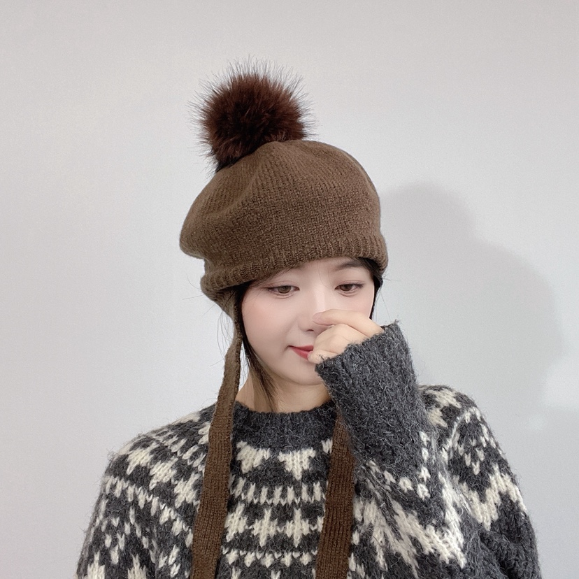 LOVELY HAT東大門㊣實拍女裝新款真品時尚人氣休閑25秋冬帽子LOVELY HAT帽子