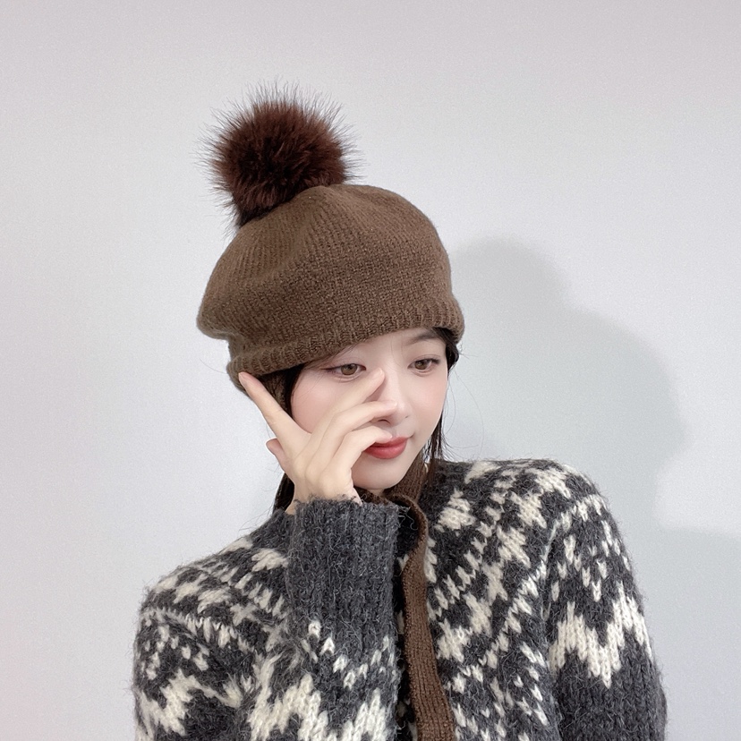 LOVELY HAT東大門㊣實拍女裝新款真品時尚人氣休閑25秋冬帽子LOVELY HAT帽子