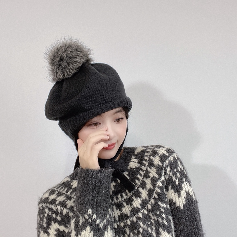 LOVELY HAT東大門㊣實拍女裝新款真品時尚人氣休閑25秋冬帽子LOVELY HAT帽子