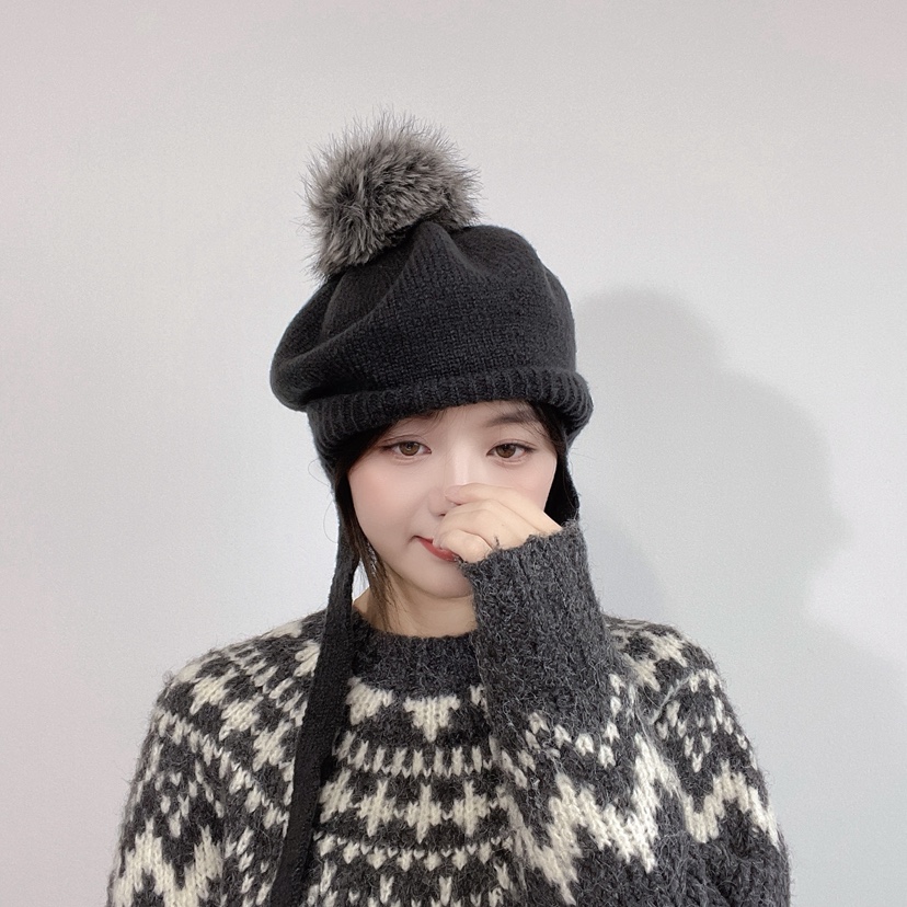 LOVELY HAT東大門㊣實拍女裝新款真品時尚人氣休閑25秋冬帽子LOVELY HAT帽子圖色2