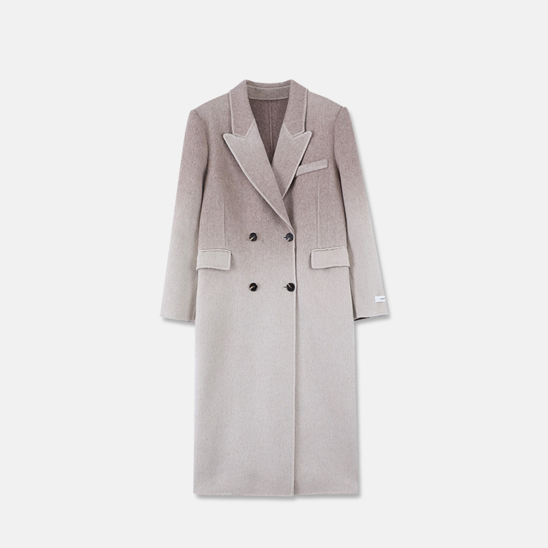 HER韓國代購㊣女裝新品真品熱賣25秋冬推薦時尚人氣中長款大衣HANNA21中長款大衣圖色2