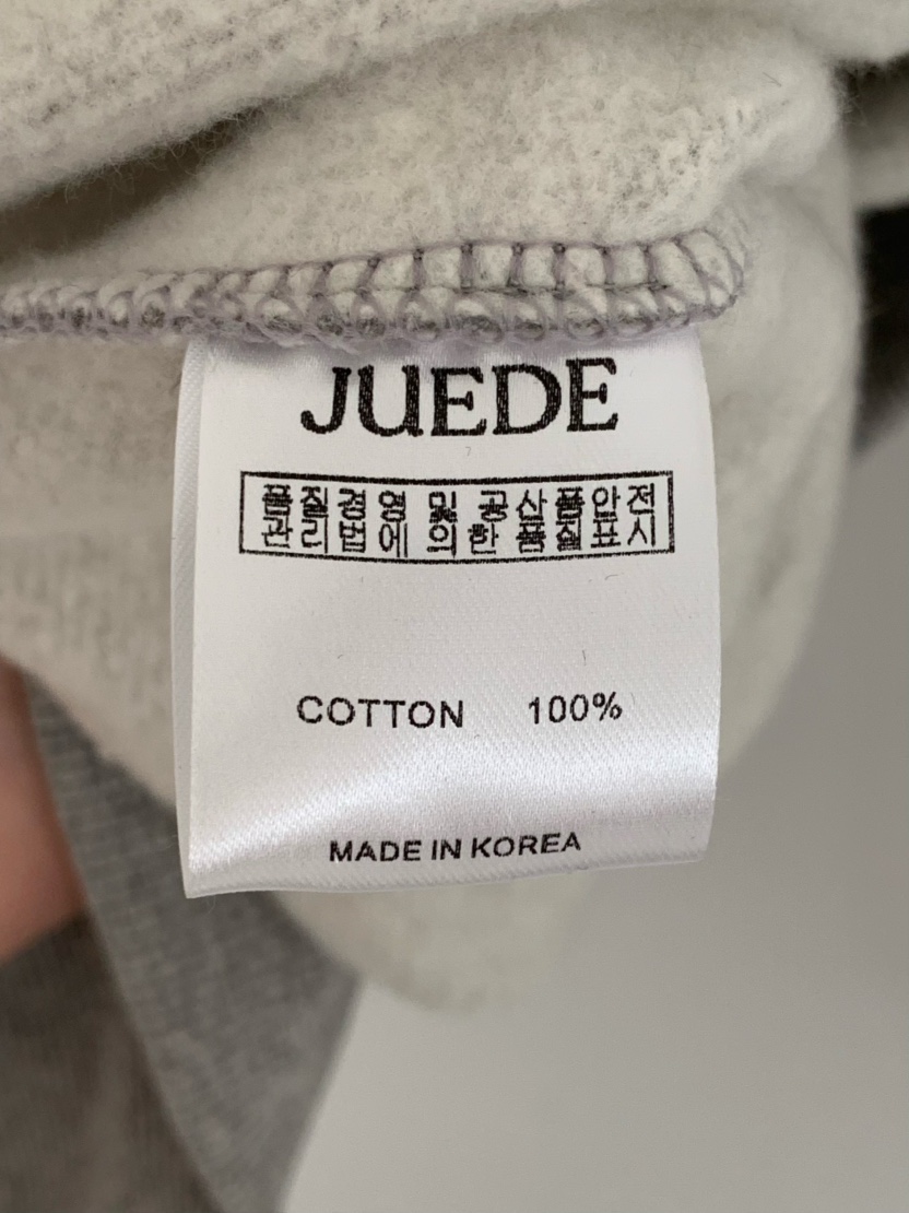 JUEDE東大門㊣實拍女士新款真品衛衣兔子JUEDE衛衣