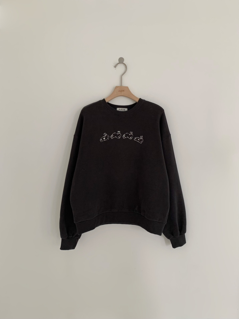 JUEDE東大門㊣實拍女士新款真品衛衣兔子JUEDE衛衣圖色2