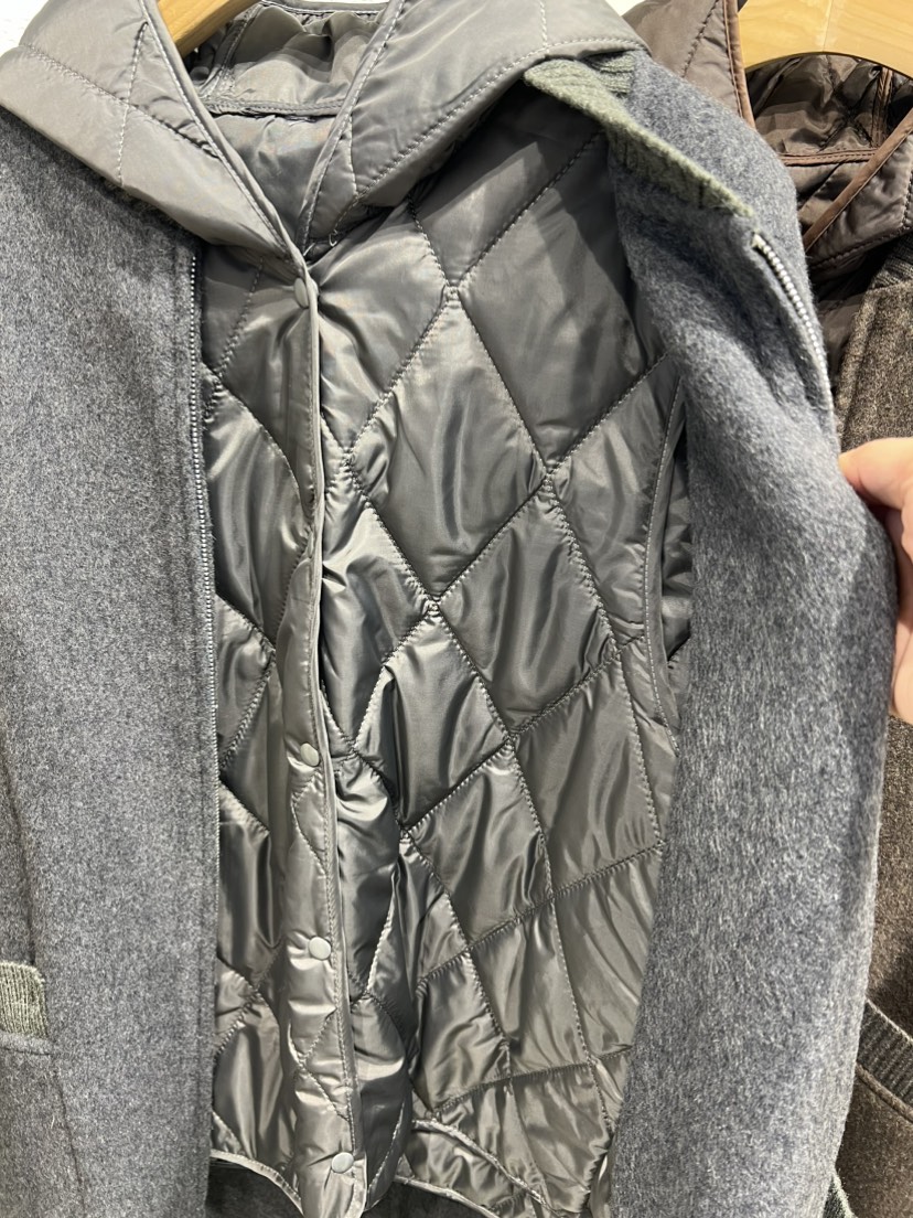 OLA東大門㊣代購女士新品職業推薦休閑25秋冬人氣中長款大衣mellor/OLA中長款大衣