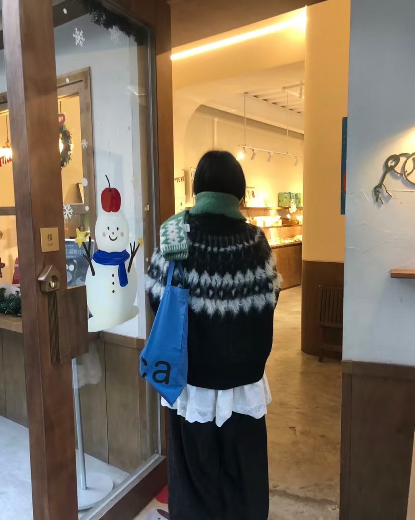 KSUBI東大門㊣實拍女士新品推薦熱賣時尚真品針織衫馬海毛拉鏈KSUBI針織衫