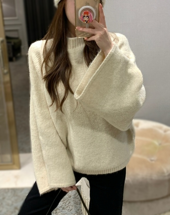 OLA東大門㊣代購女士新品休閑推薦職業人氣時尚25秋冬針織衫mellor/OLA針織衫