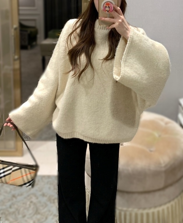 OLA東大門㊣代購女士新品休閑推薦職業人氣時尚25秋冬針織衫mellor/OLA針織衫