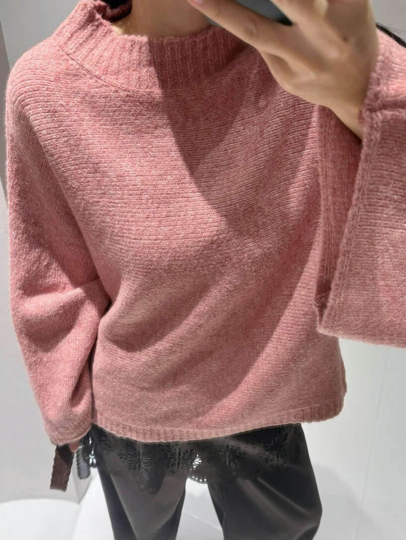 OLA東大門㊣代購女士新品休閑推薦職業人氣時尚25秋冬針織衫mellor/OLA針織衫