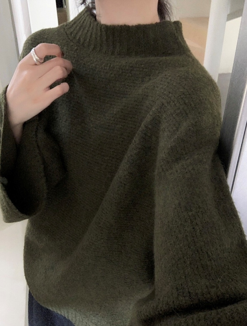 OLA東大門㊣代購女士新品休閑推薦職業人氣時尚25秋冬針織衫mellor/OLA針織衫