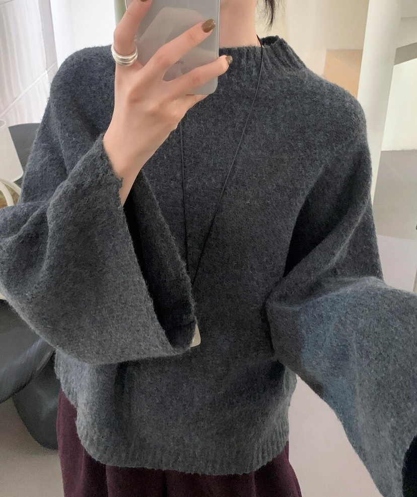 OLA東大門㊣代購女士新品休閑推薦職業人氣時尚25秋冬針織衫mellor/OLA針織衫