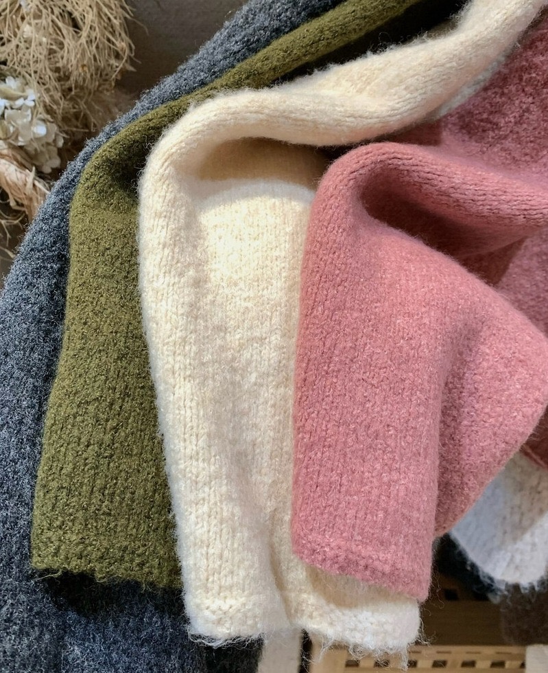 OLA東大門㊣代購女士新品休閑推薦職業人氣時尚25秋冬針織衫mellor/OLA針織衫