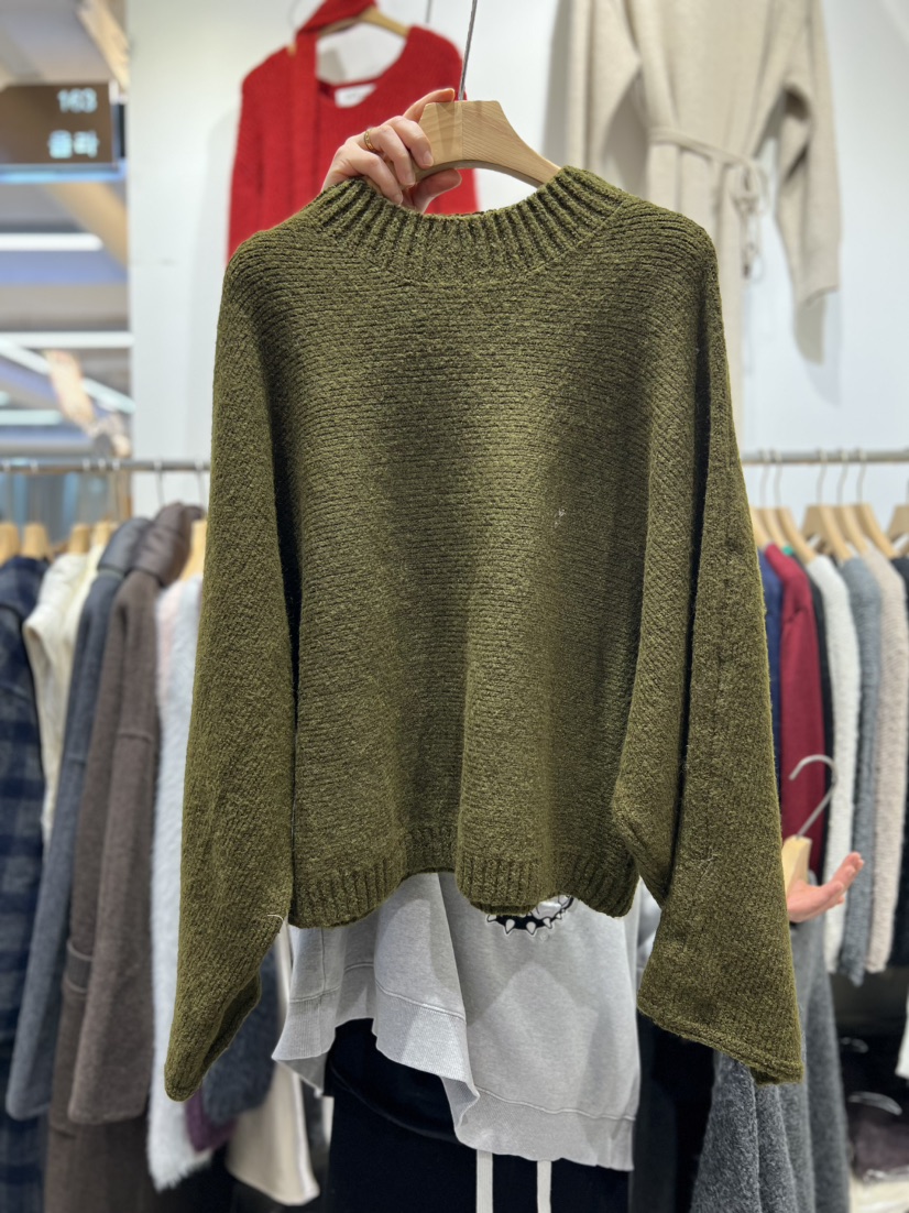 OLA東大門㊣代購女士新品休閑推薦職業人氣時尚25秋冬針織衫mellor/OLA針織衫圖色3