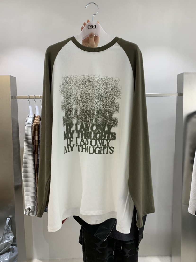 EYEL韓國直郵㊣女裝新款推薦人氣熱賣職業真品25秋冬長袖T恤EYEL長袖T恤圖色2