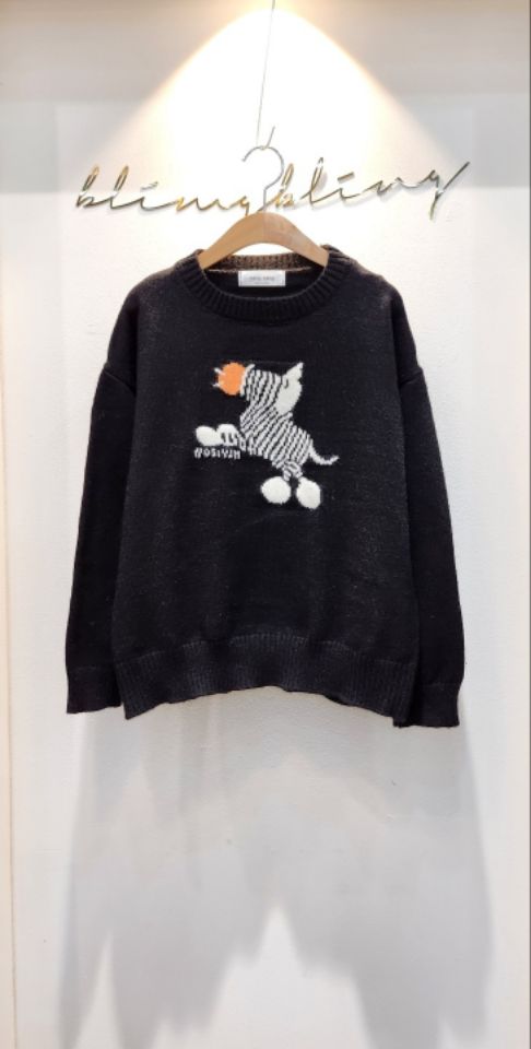 BLING BLING-S東大門㊣直郵女士新款推薦職業時尚休閑針織衫BLING BLING-S針織衫圖色1