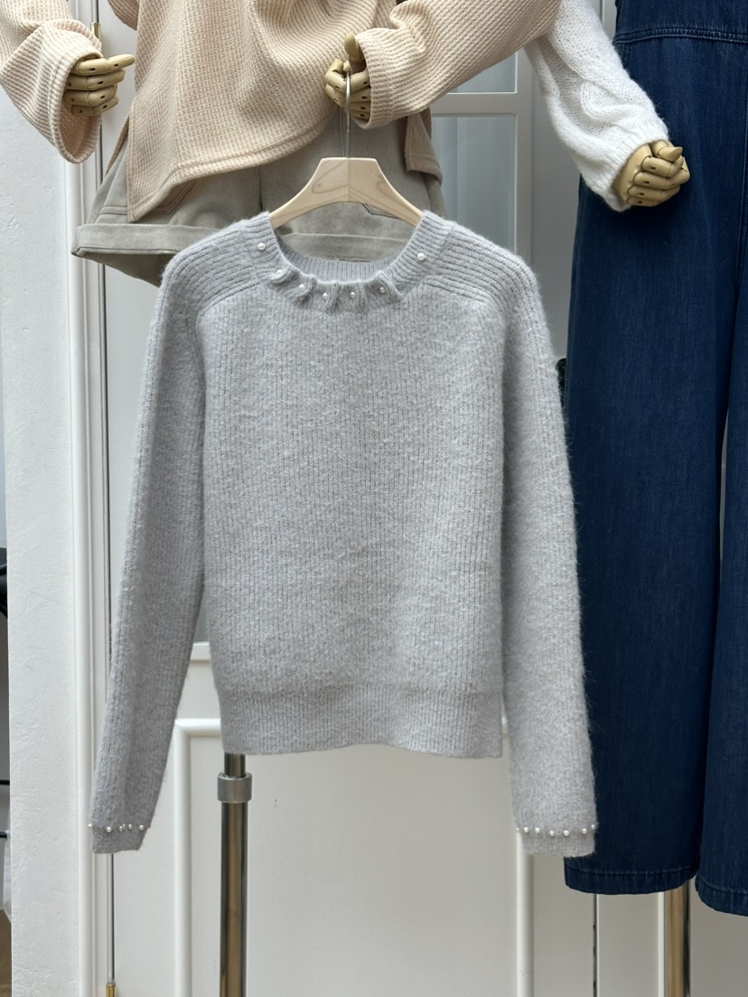 RE:FRESH-L韓國直郵㊣女裝新品推薦休閑真品熱賣時尚針織衫RE:FRESH針織衫圖色3